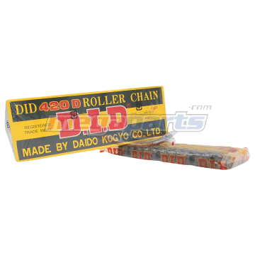 โซ่ล้อ 420D-108L (DID) สีดำ