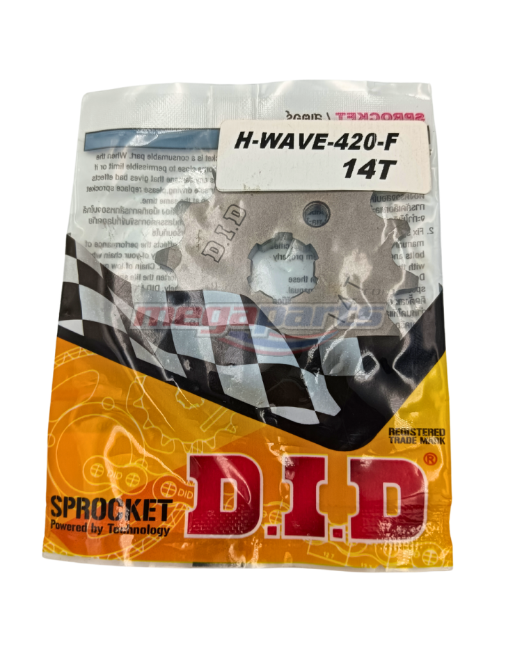 สเตอร์หน้า 420 WAVE 125 (หัวเถิก) 14T (DID)