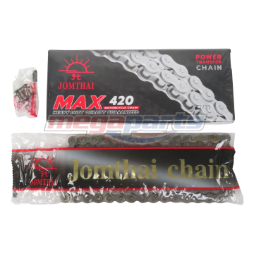 โซ่ล้อ 420-120L (JT) สีดำ