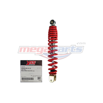 โช้คหลังเดิม (เดี่ยว) CLICK 110 300MM. (YSS) สปริงแดง