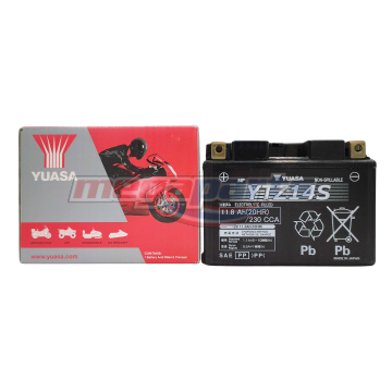แบตเตอรี่แห้ง (YTZ14S 12V11AH) (YUASA)